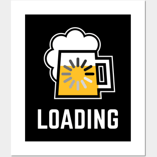 Beer Loading (Drinking In Progress / Negative / |) Posters and Art